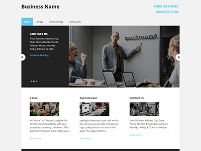 WebWise SMB Starter Website Example 2
