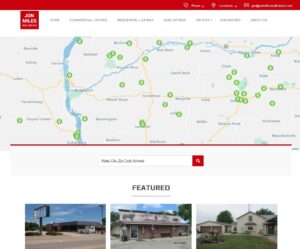 Jon Miles Real Estate website